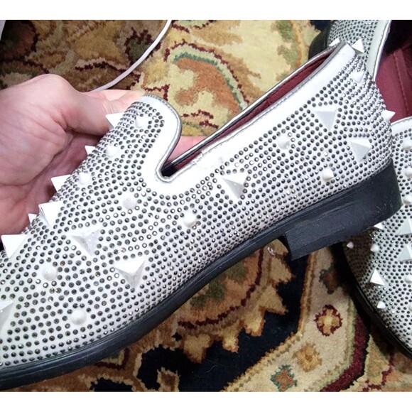 Alberto Fellini SPK24 Men Formal Slip-on Tuxedo Shoes Spiked Fashion 9.5 w box main image 10
